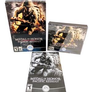Medal of Honor Pacific Assault PC CD-ROM Big Box Edition EA Games WWII FPS